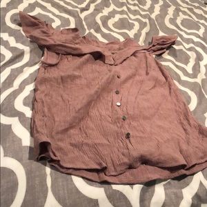 Off the shoulder top